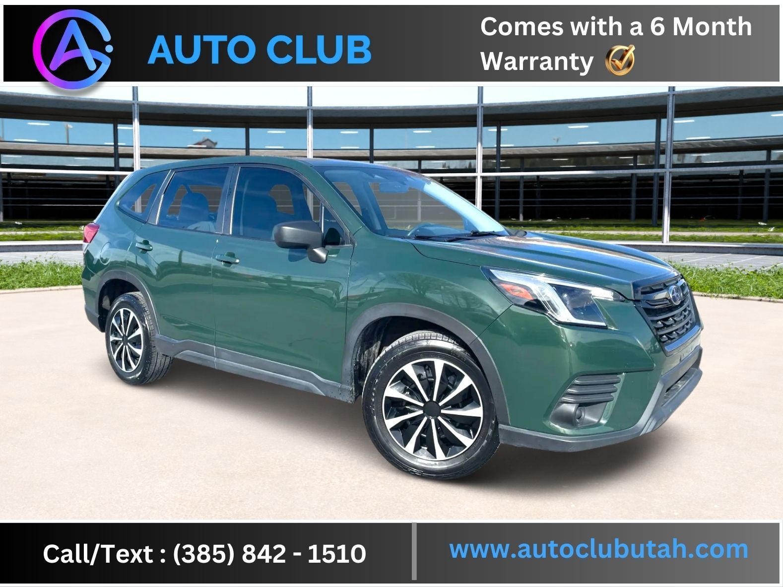 2023 Subaru Forester Base — rebuilt & branded title, 36% below market