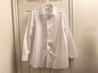 Calvin Klein White Dress Shirt Extra Large XL