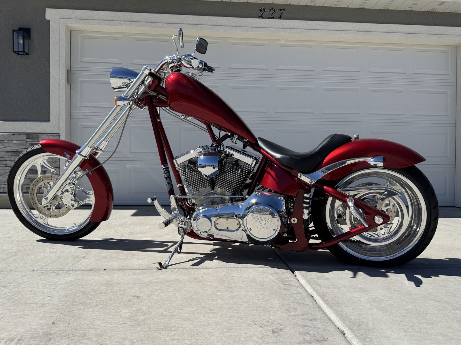 2002 big dog chopper (2,616 original miles)