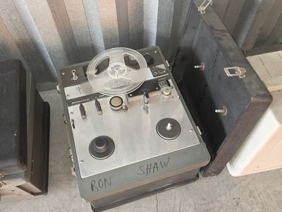 Vintage 1959 Akai Stereo Deluxe Tube Tape Recorder Set