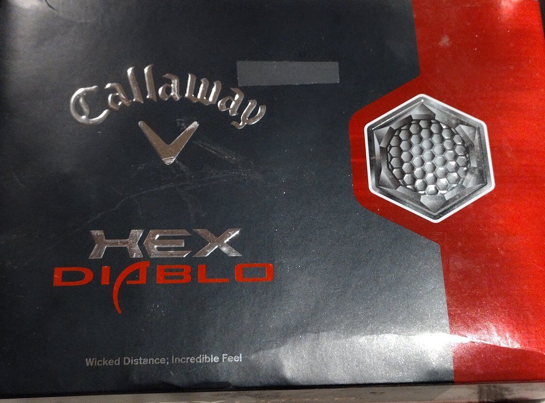 CALLAWAY HEX DIABLO GOLF BALLS
