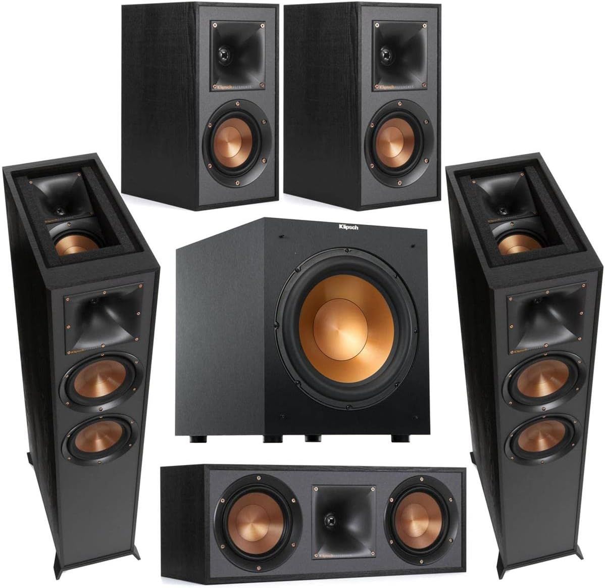 Klipsch Reference R-625FA 5.1 Dolby Atmos Home Theater System
