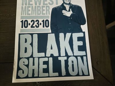 Country Singer Posters from the Grand Ole Opry