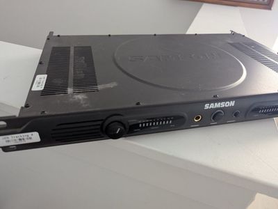 Samson Servo 120a Studio Power Amplifier - 2-Channel, 60W per channel @ 4 Ohms