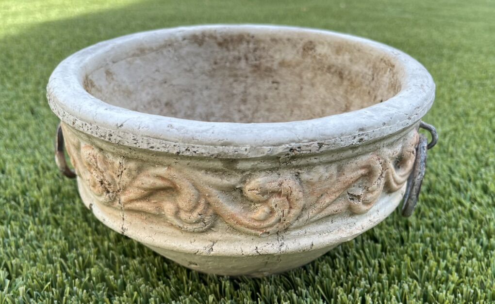 Vintage Clay Planter/ Flower Pot.