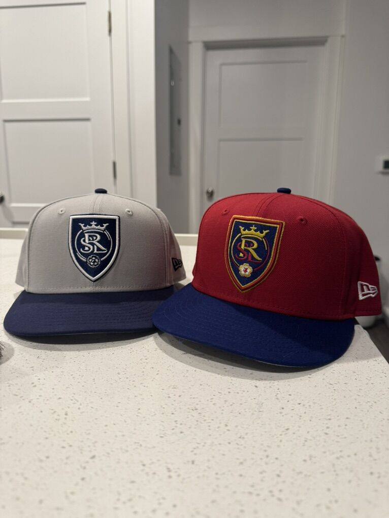 Real Salt Lake Hats (New Era 9 FIFTY Snapbacks)OBO