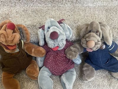 Ganz Set of Three Wrinkles Hand Puppets - $15 Each
