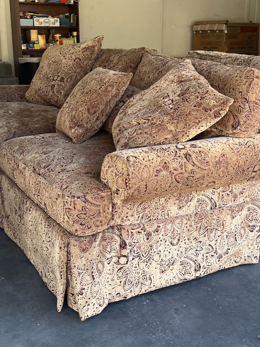 Couch & Oversized Chair