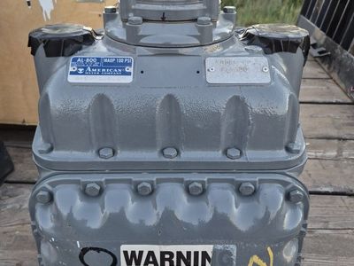 American Meter- Diaphragm Natural Gas Meter AL800