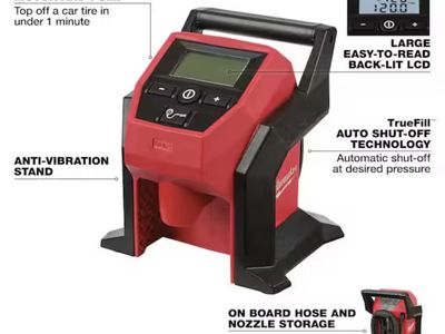 New In Box Milwaukee M12 Compact Inflator