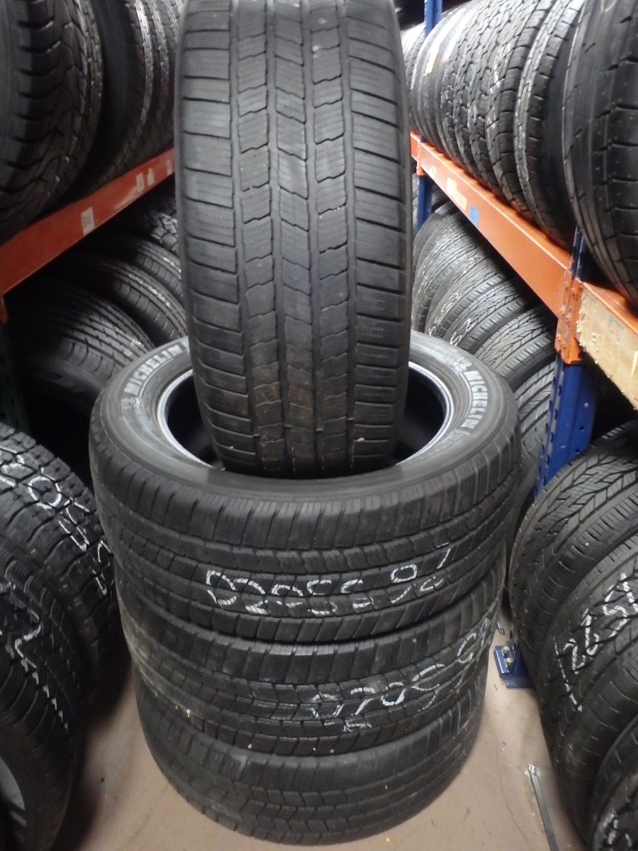 265/50R20 MICHELIN DEFENDER LTX M/S SET OF USED TIRES