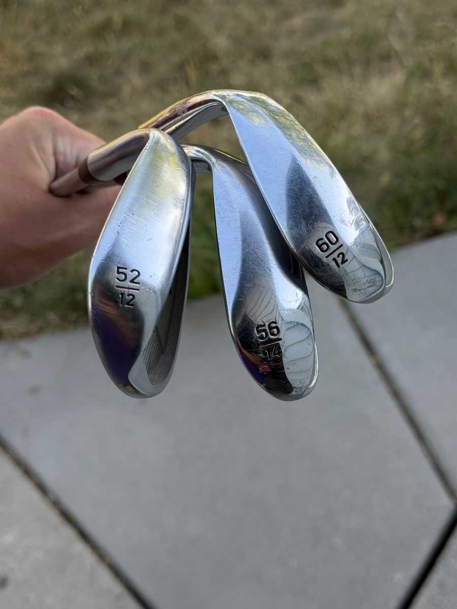 Callaway CB and Mack Daddy wedges 52°, 56°, and 60° Right-Handed