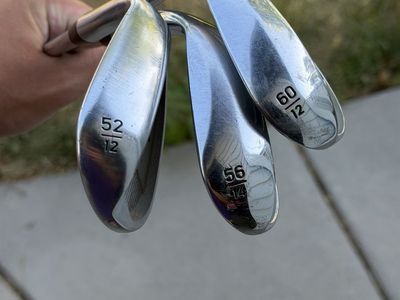 Callaway CB and Mack Daddy wedges 52°, 56°, and 60° Right-Handed