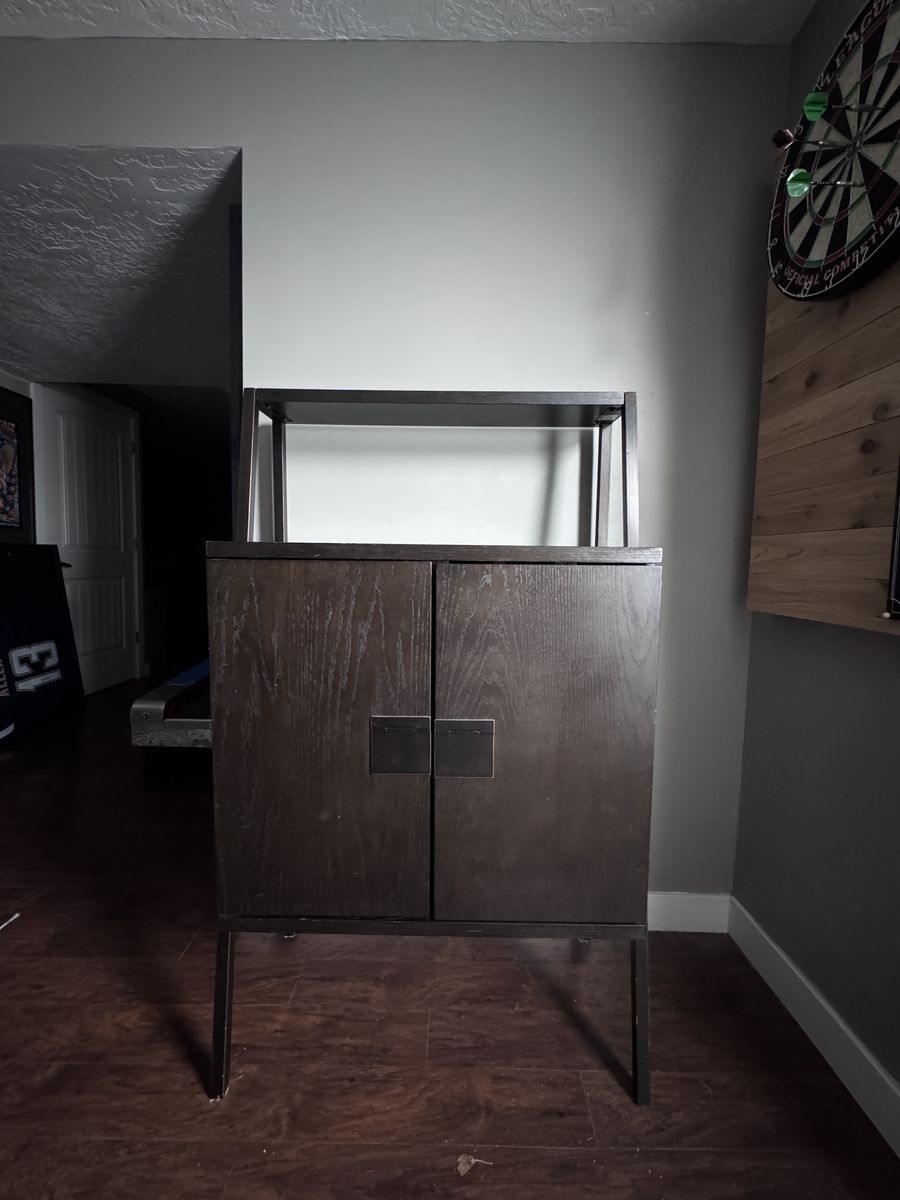 West Elm Bar Cabinet