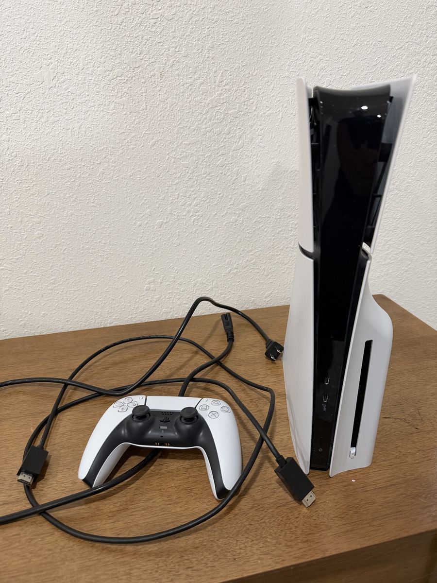 Sony PlayStation 5 PS5 Slim Disc Edition Console with DualSense Controller & Cables