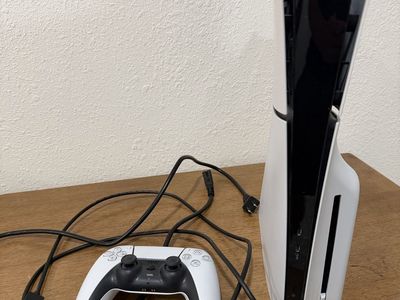Sony PlayStation 5 PS5 Slim Disc Edition Console with DualSense Controller & Cables