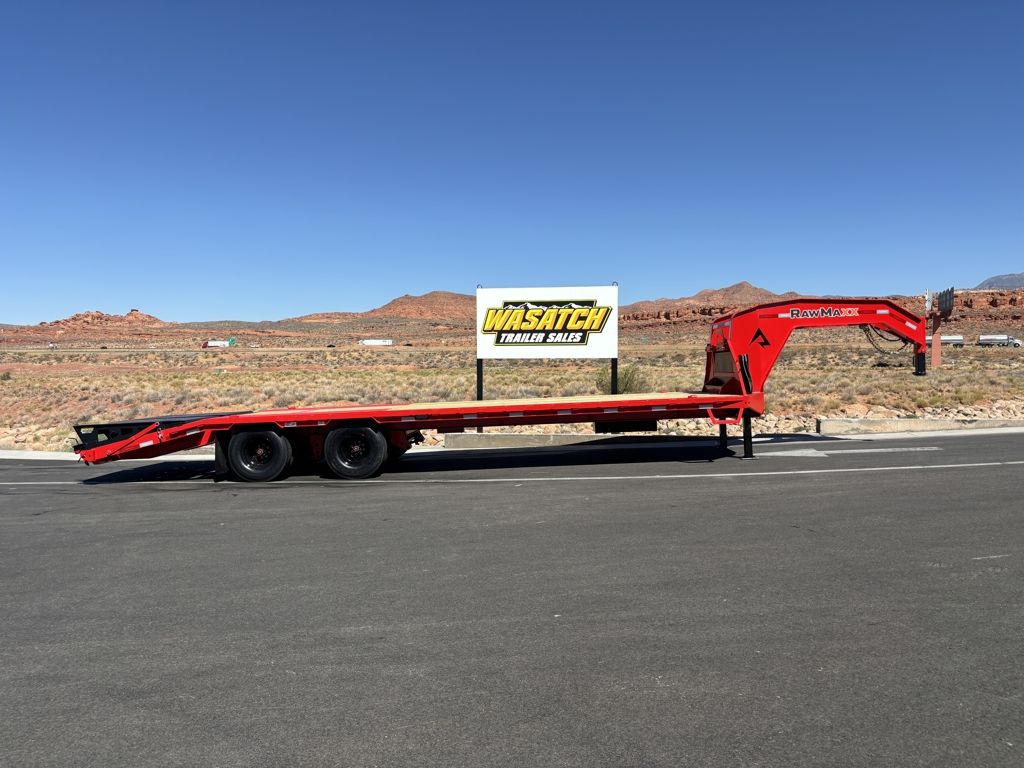 2027 RawMaxx Ruby Red 8.5 X 28 FDX Dual Gooseneck