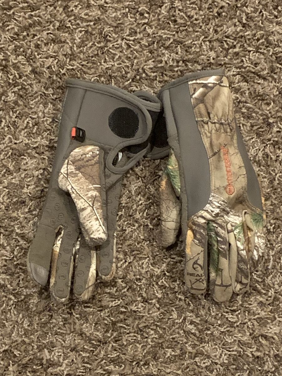 Manzella Camo Hunting Gloves Xl