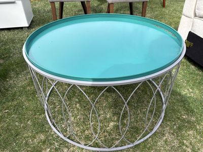 Brand new metal table