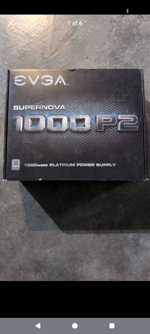 EVGA Supernova 1000P2 PC power supply