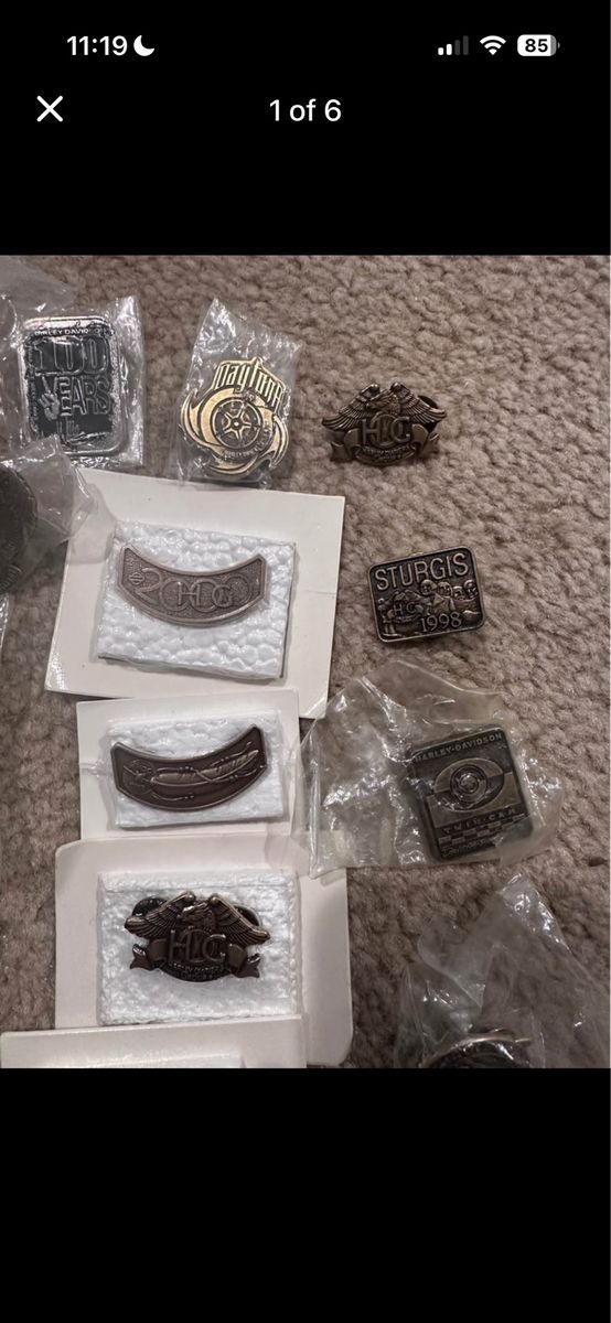 32 Harley/ bike pins