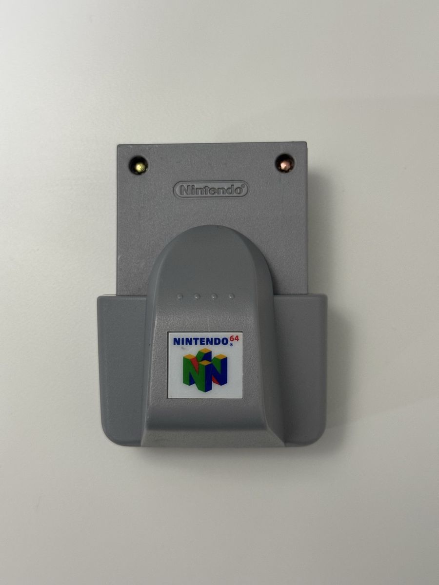 Nintendo 64 / N64 Rumble Pak Modded No Batteries Required / Cleaned & Tested