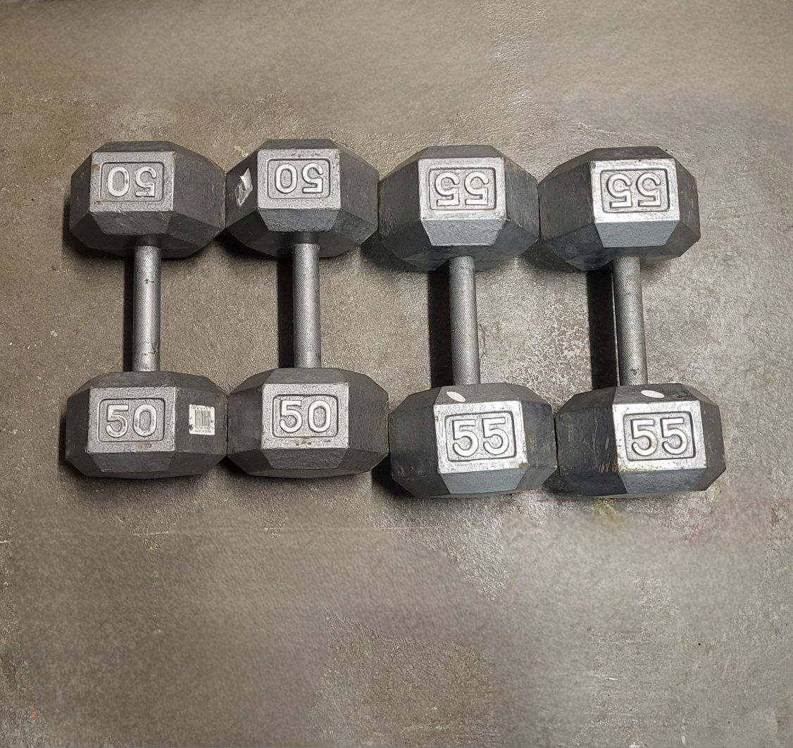 Dumbbells 210 pounds