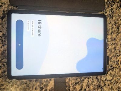 Google Pixel Tablet (2024 Model) - Light Gray, with Charging Cable and Power Adapter