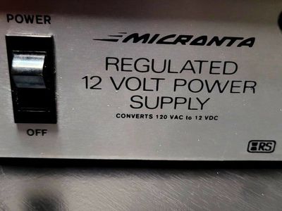 12 volt power supply