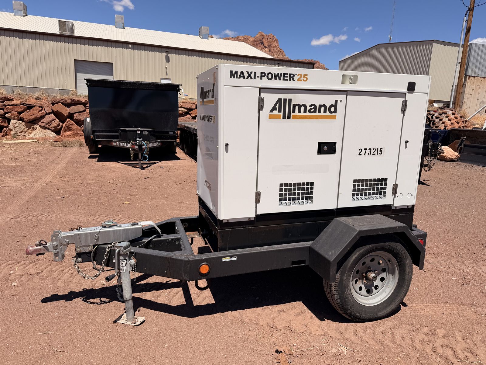 2019 Allmand 25 KVA/30 kW Generator