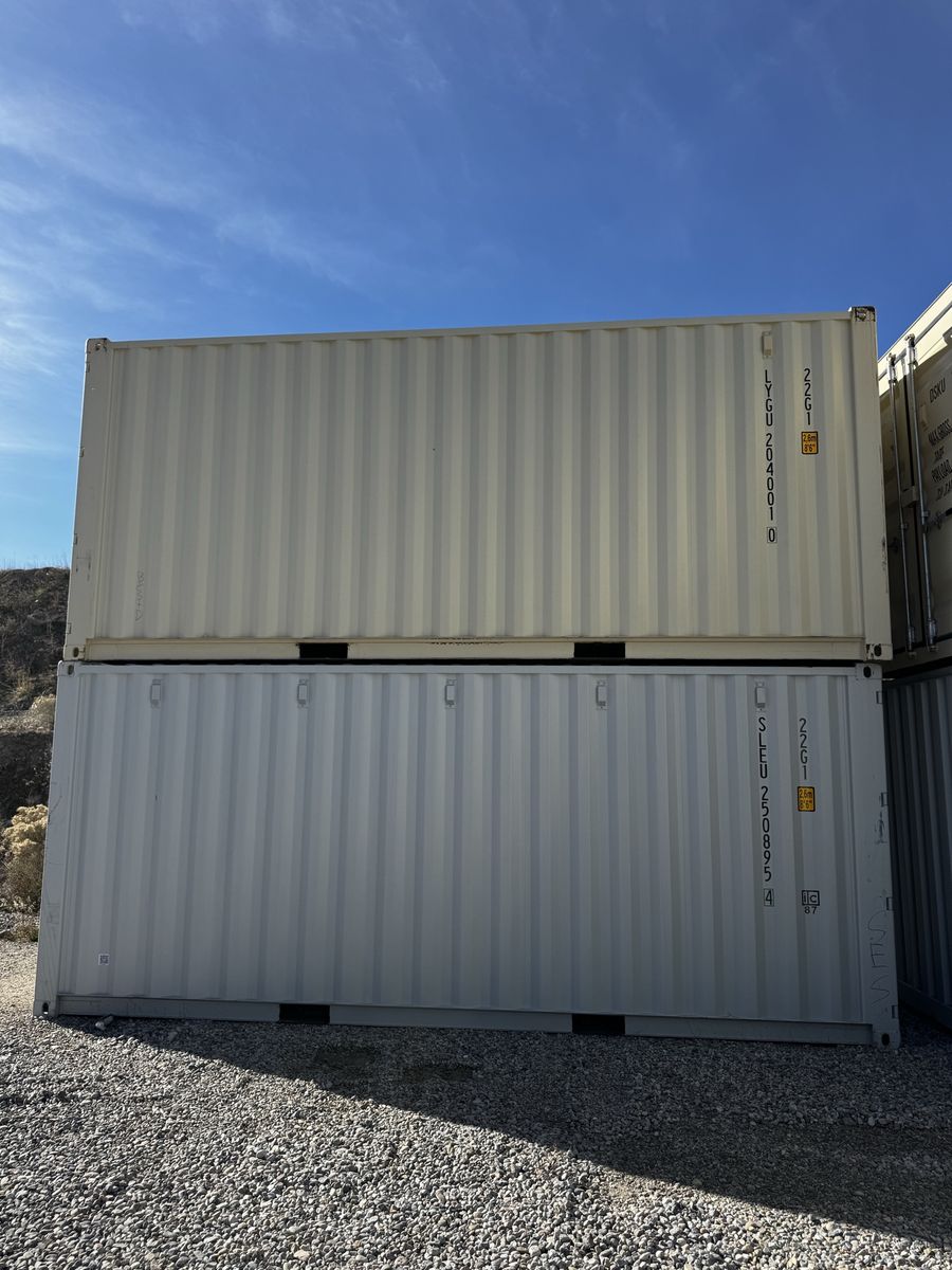 Shipping container 8x20 one trip full spec