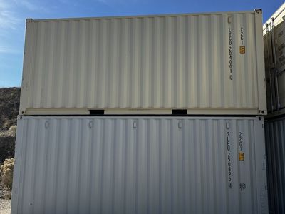 Shipping container 8x20 one trip full spec