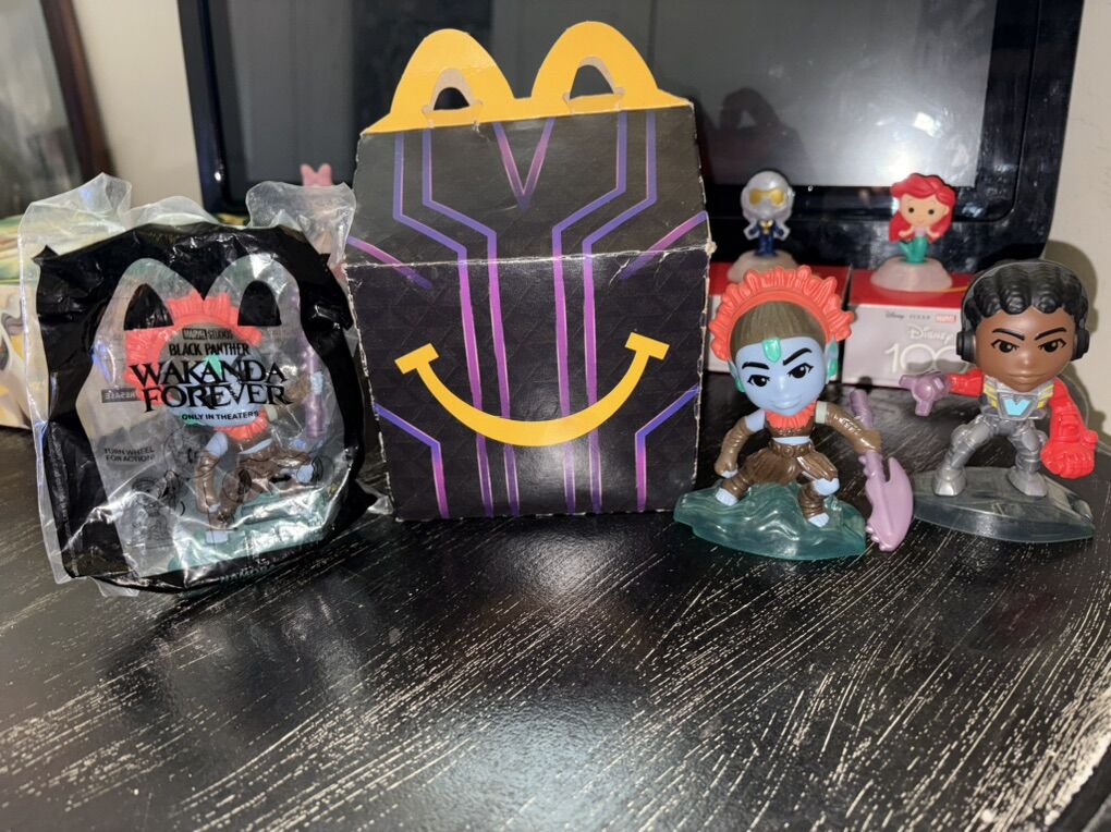 Marvel WaKanda Mcdonalds Collab Sealed+ Collectibl