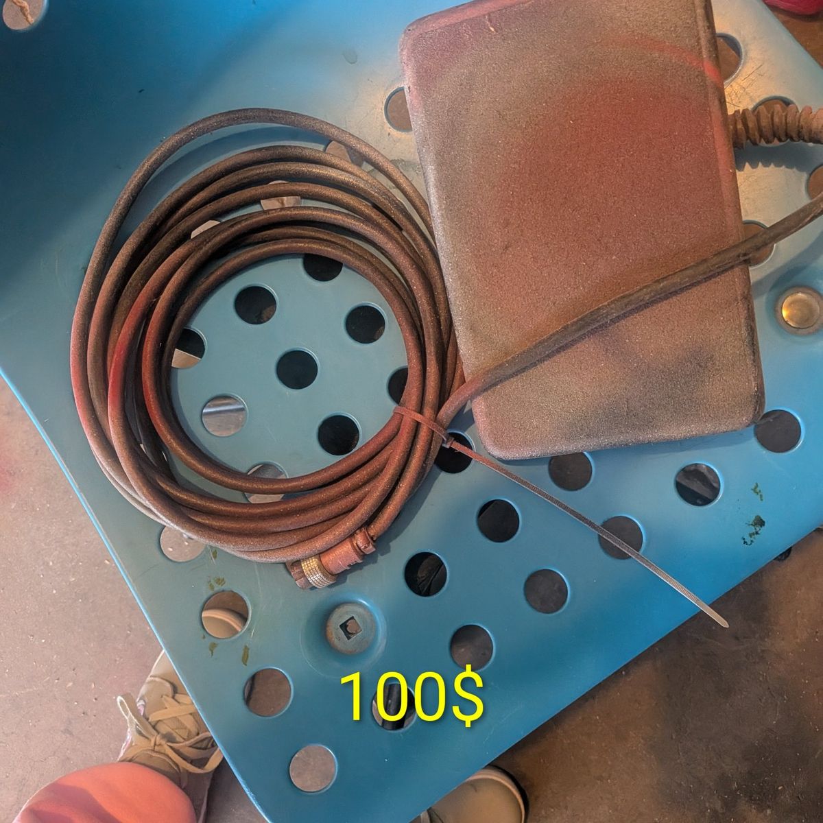 welding machine pedal
