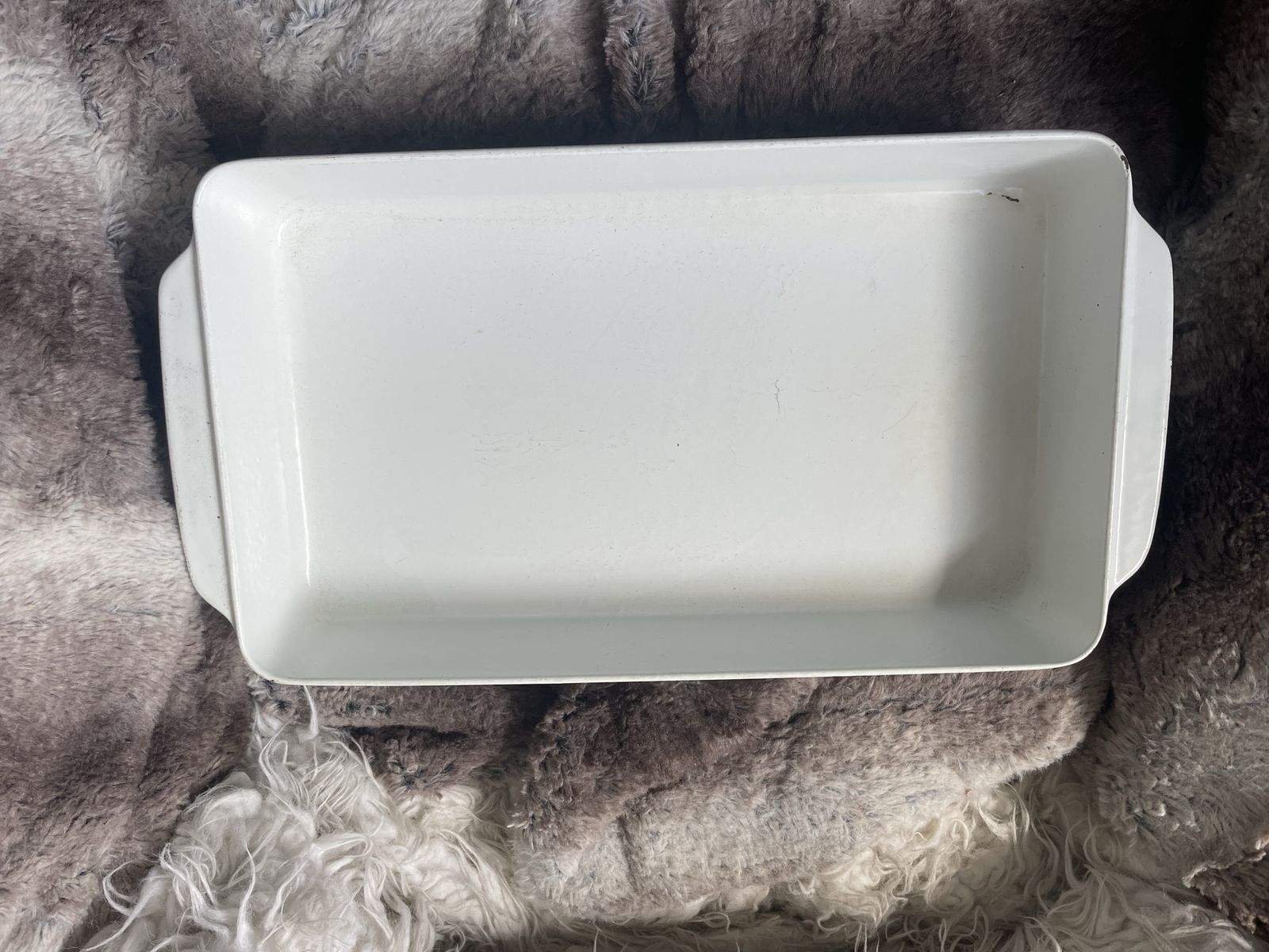 16” Vintage Danish Copco cast iron enamel