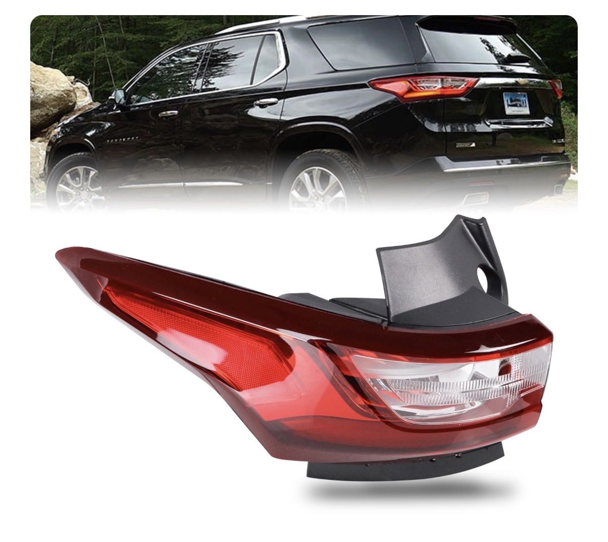 Brand new! Led Tail Lights Assembly Compatible with Chevy Traverse