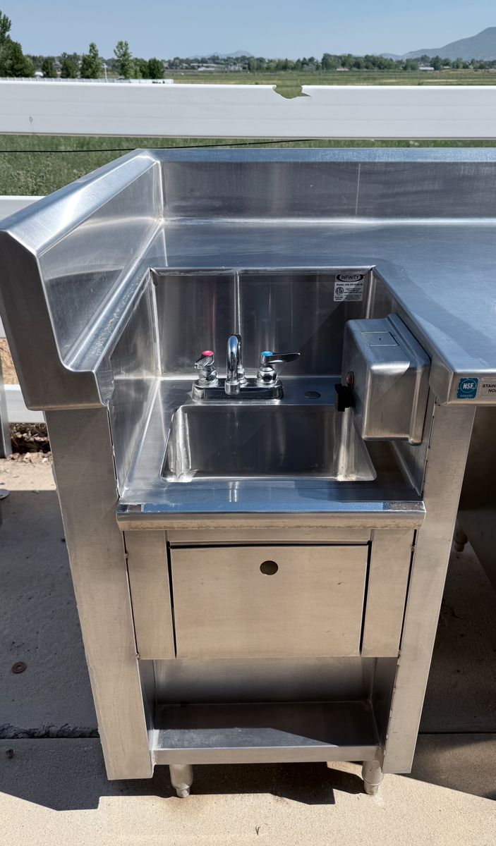 Stainless steel kitchen