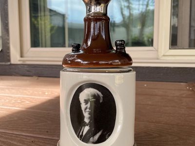 Jim Beam Decanter - Thomas Edison collector edition
