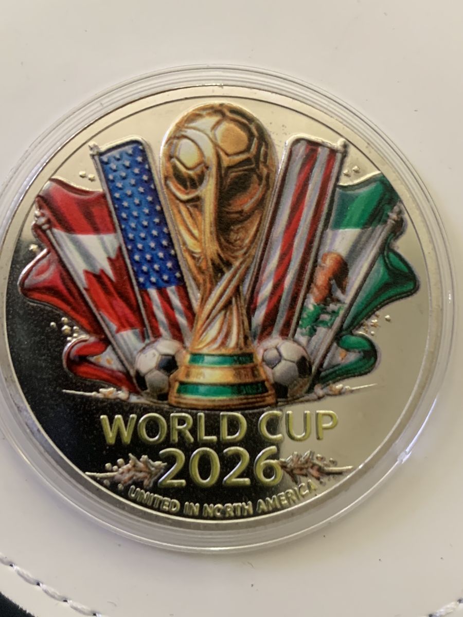 Soccer World Cup 2026 Medal