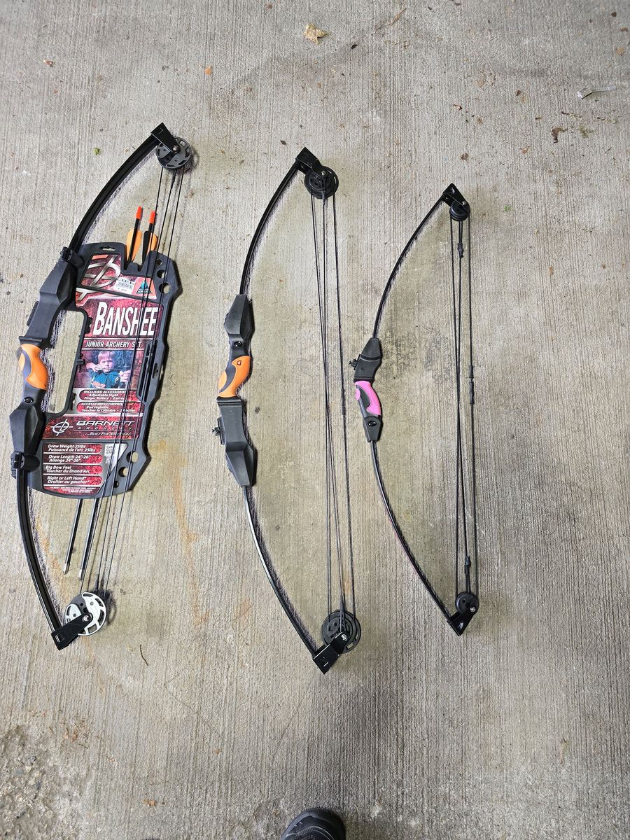 Barnett Banshee Quad Compound Archery Set for youth Lil' Banshee Jr