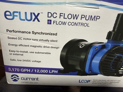 Current DC eFlux Water Pump for Aquariums