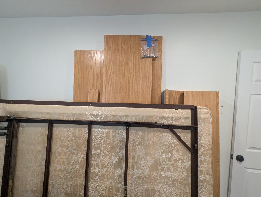 Original Murphy Bed Queen Size Wall Bed Mechanism & Cabinet Hardware - Farmindgale, NY