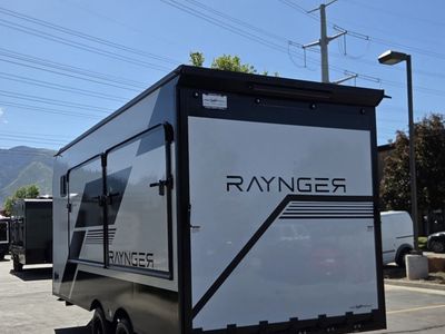 2027 Raynger 8x18 / 8.5x18 Toy Hauler 12K Axles TRIPLE QUEEN TENT, Solar!!! New