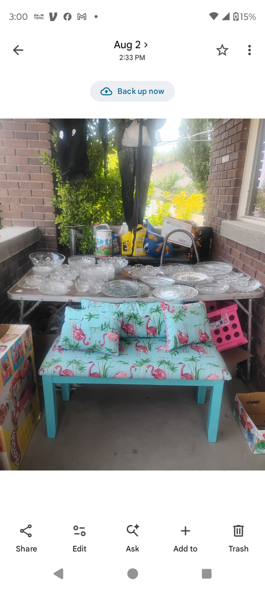Small Yard Sale Sunday 8-1 7350 S 22OO W. Everything Must Go 
