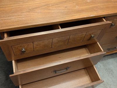 Lane AltaVista Mid-Century Dresser with Mirror