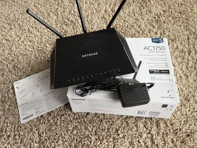 Netgear AC1750 Router. Model R6400