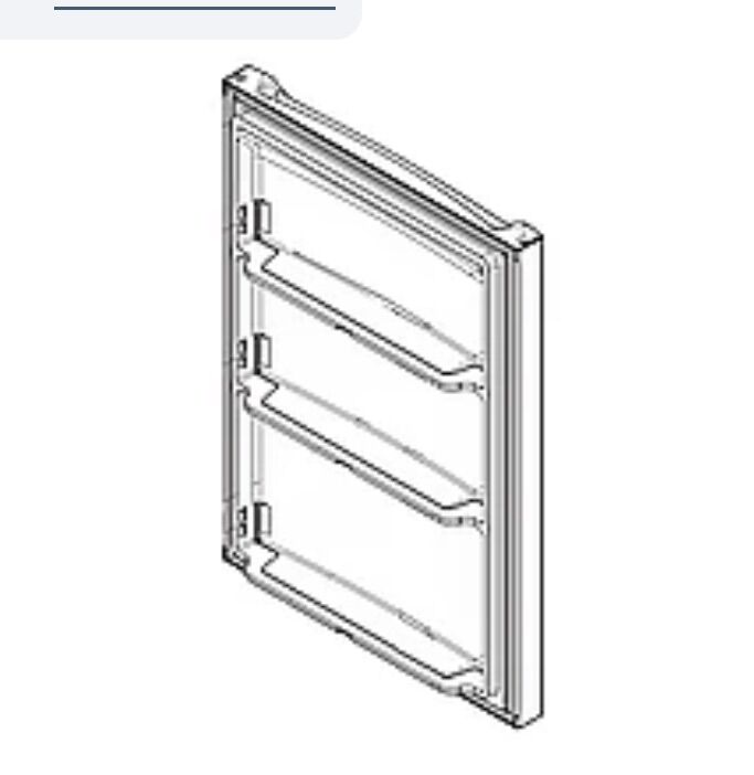 New Frigidare Stainless Refrigerator Door Fridge