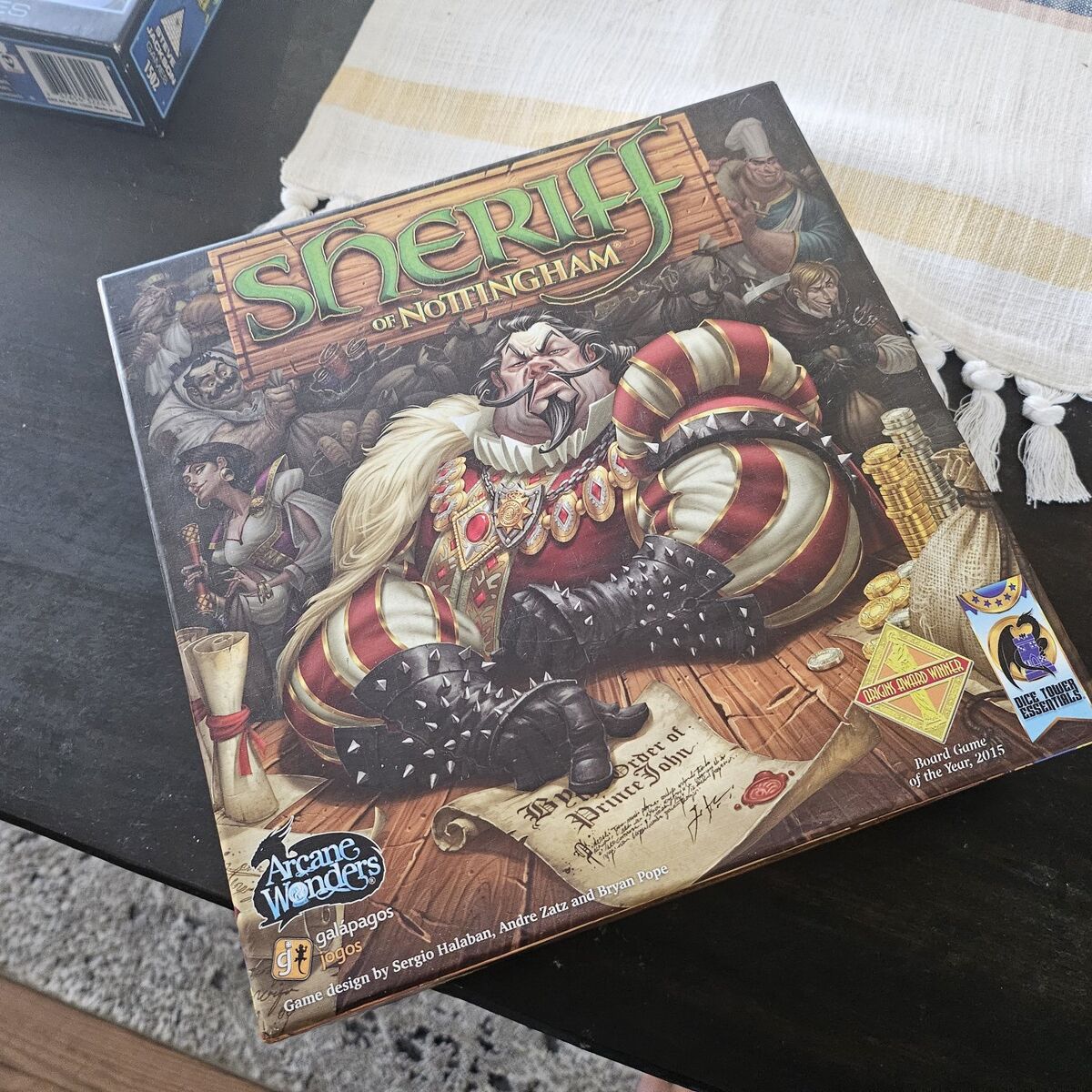 sherrif of Nottingham 1st edition board game
