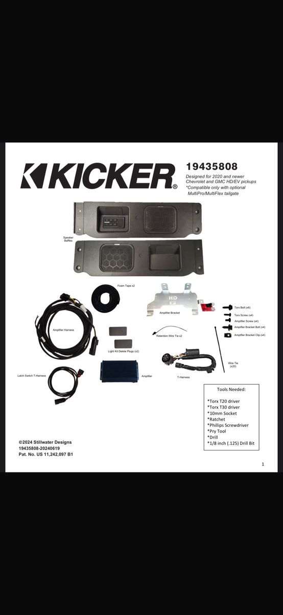Kicker Tailgate Speaker System