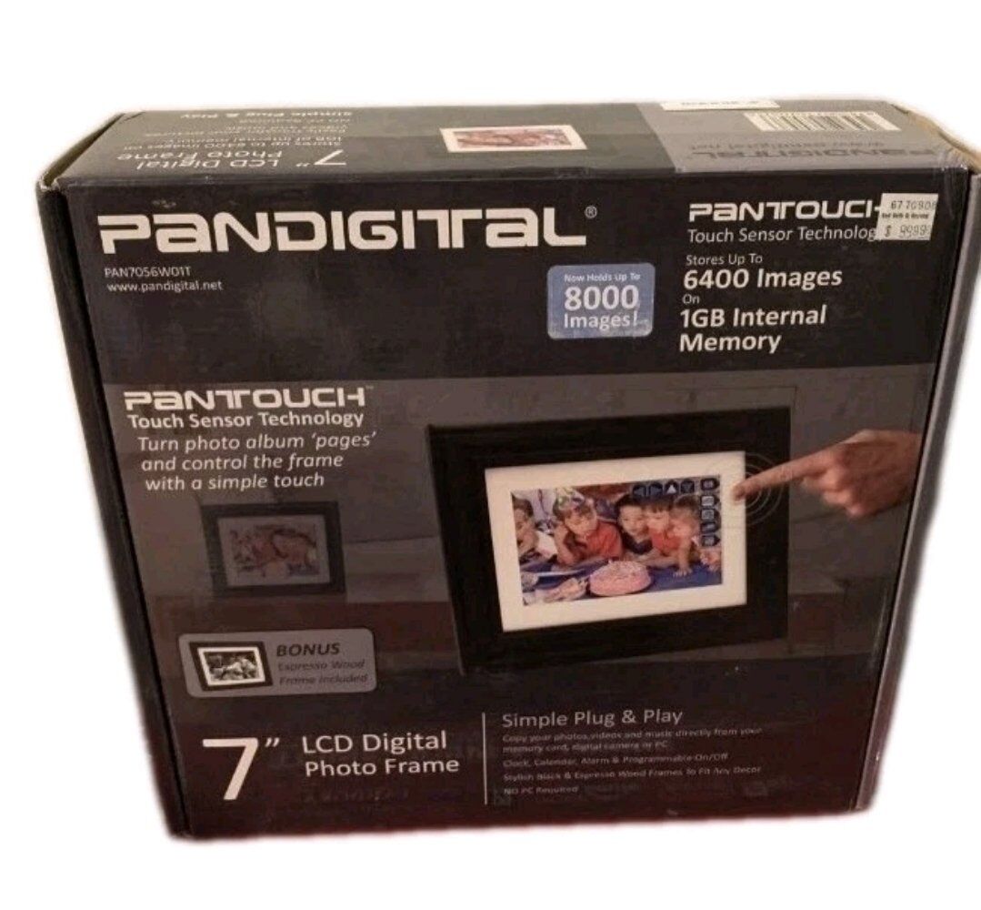New Pandigital 7lcd Digital Frame 6400 Photos